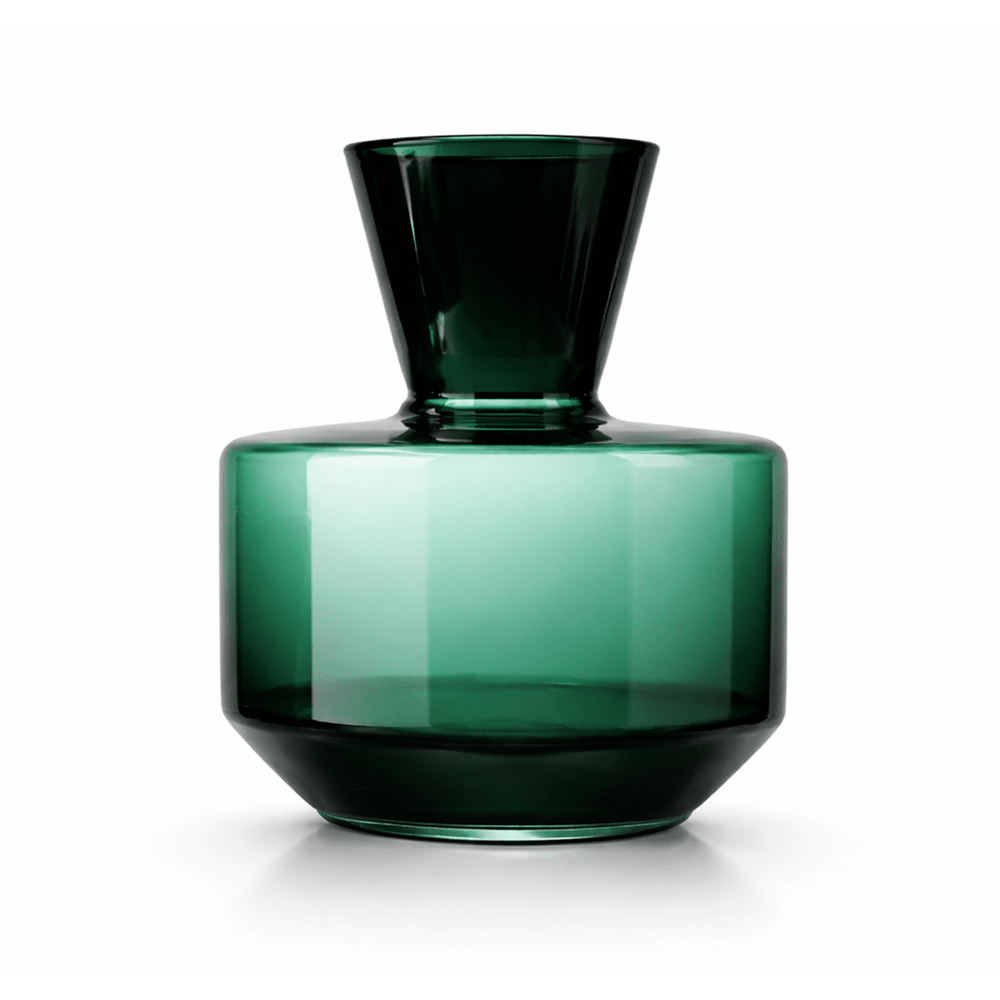 Marenzo Glass Vase - Green