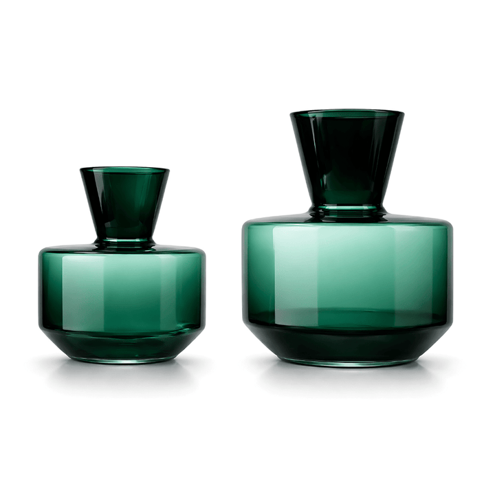 Marenzo Glass Vase - Green