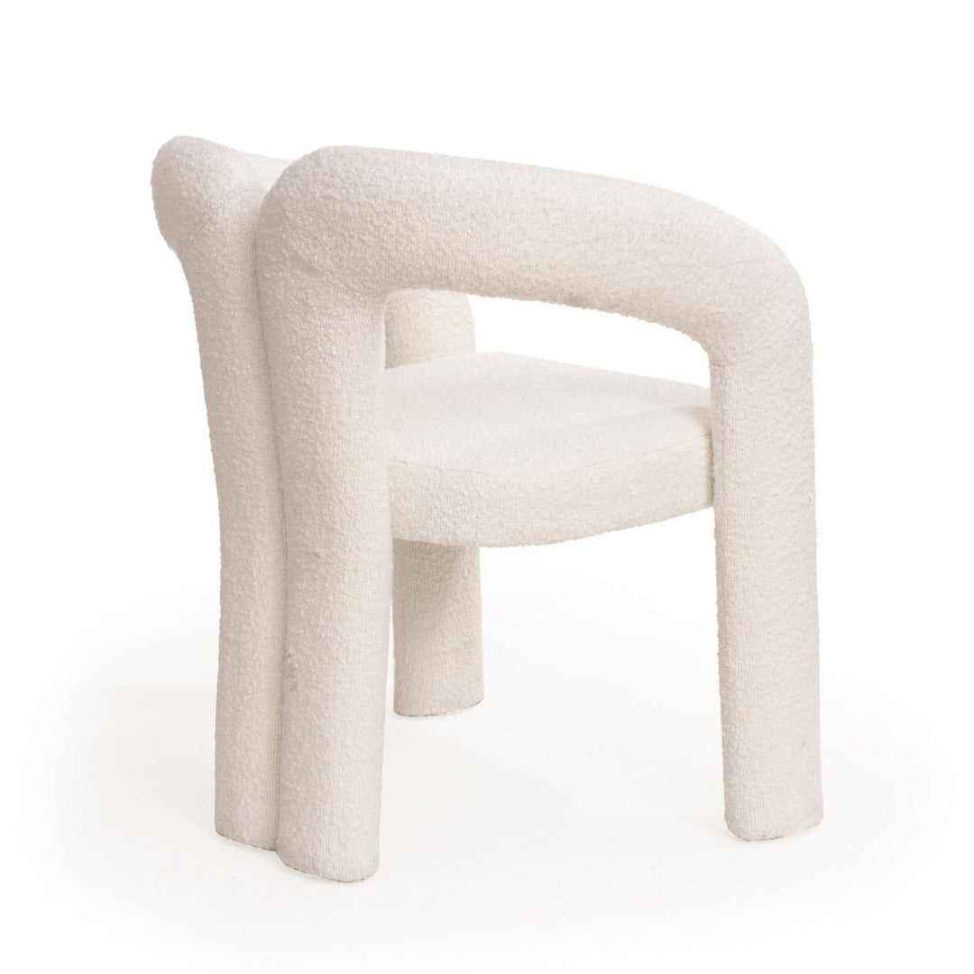 Mavis Dining Chair - Chex Polar Bouclé Tommy Franks 4