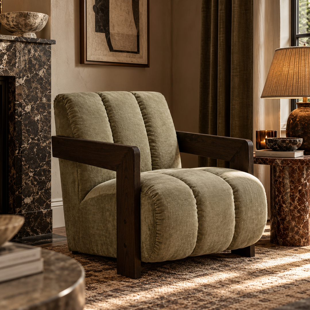 Hunter Accent Chair - Dusty Sage