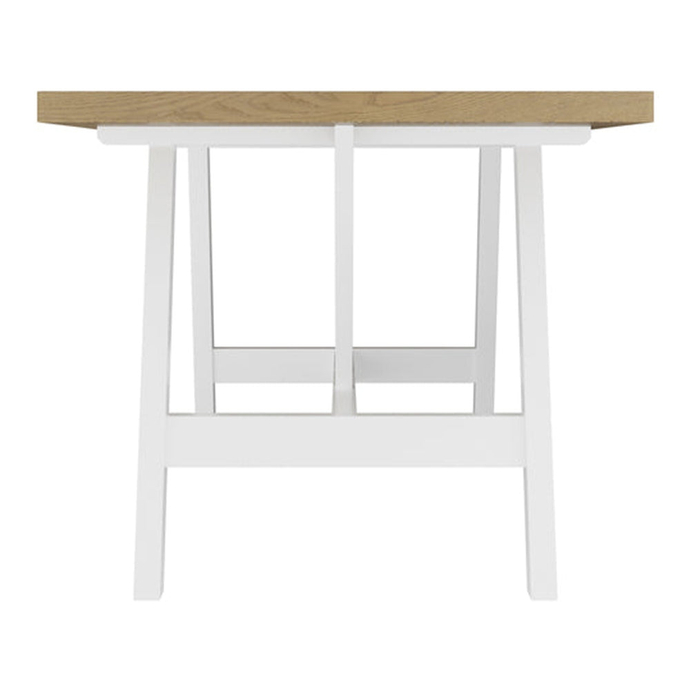 O&Co Cheltenham Dining Table in Latte & White