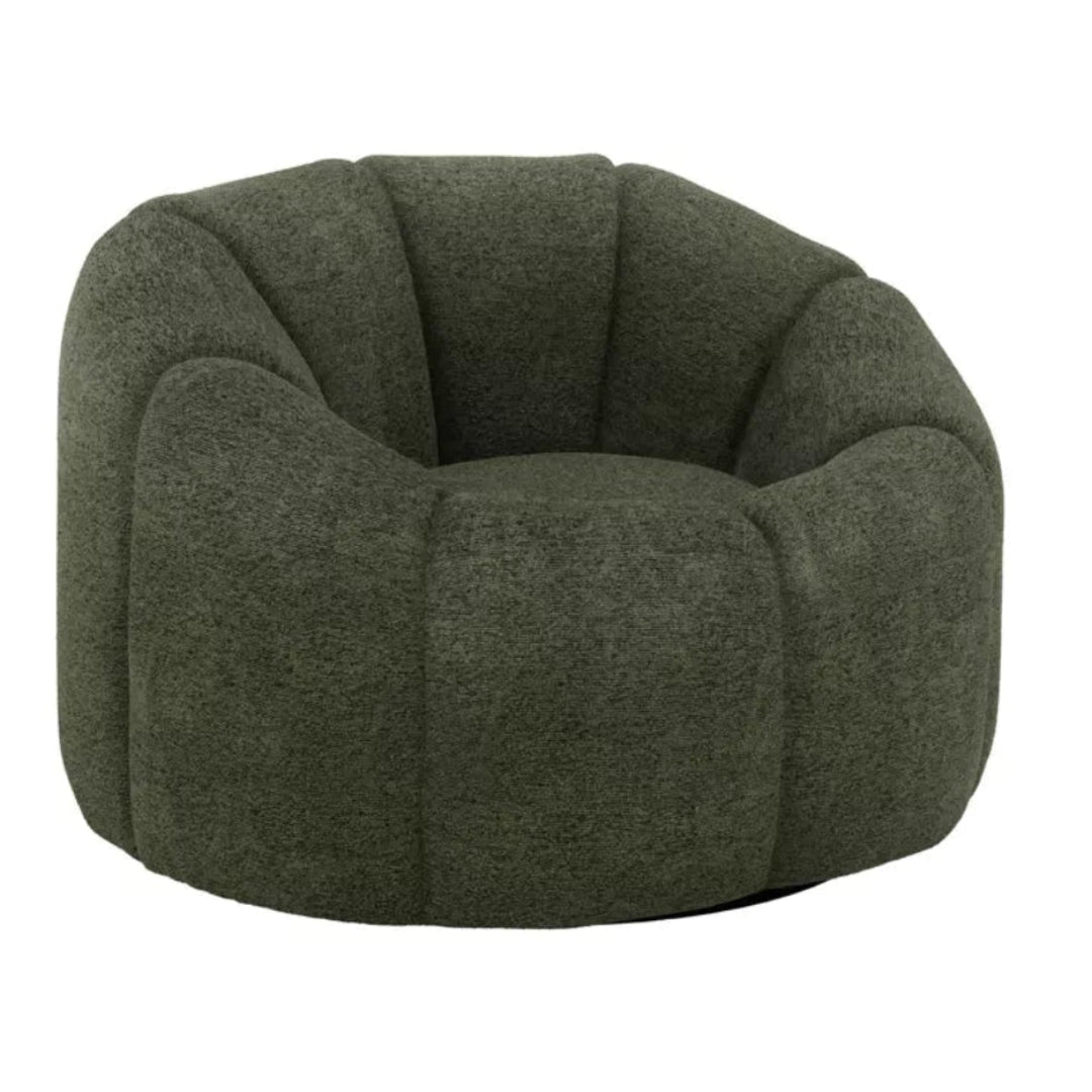 Sia Swivel Chair - Basil