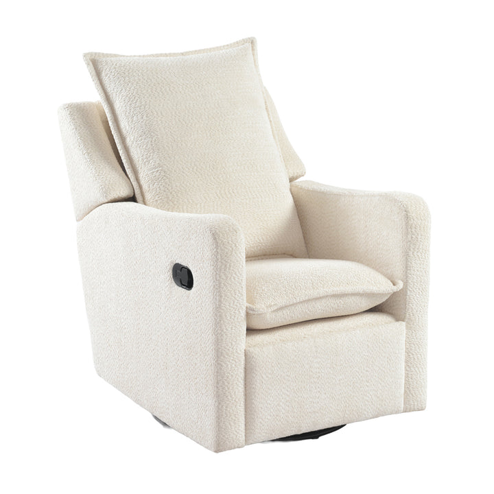 Snuggle Nursing Chair - Off White Bouclé