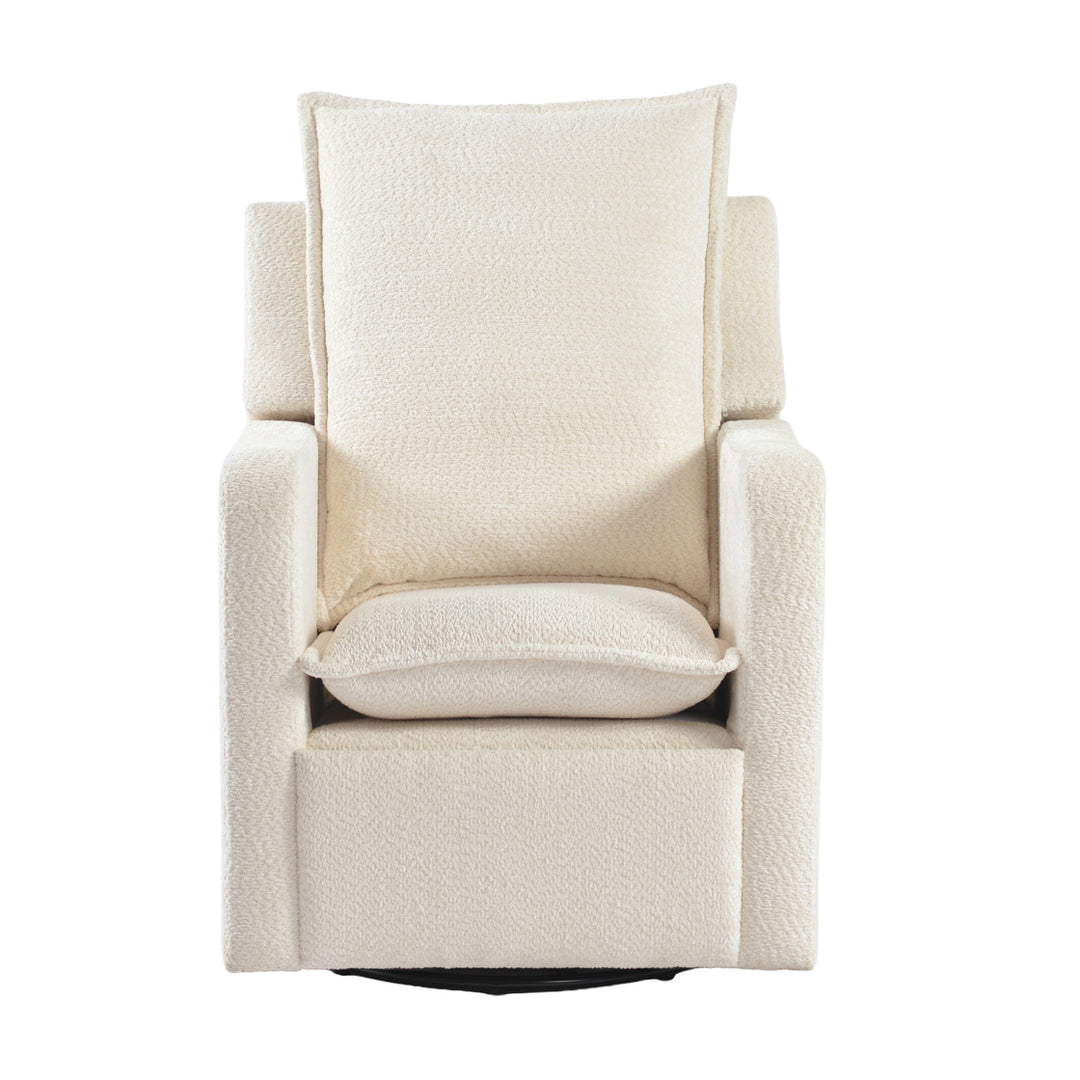 Snuggle Nursing Chair - Off White Bouclé