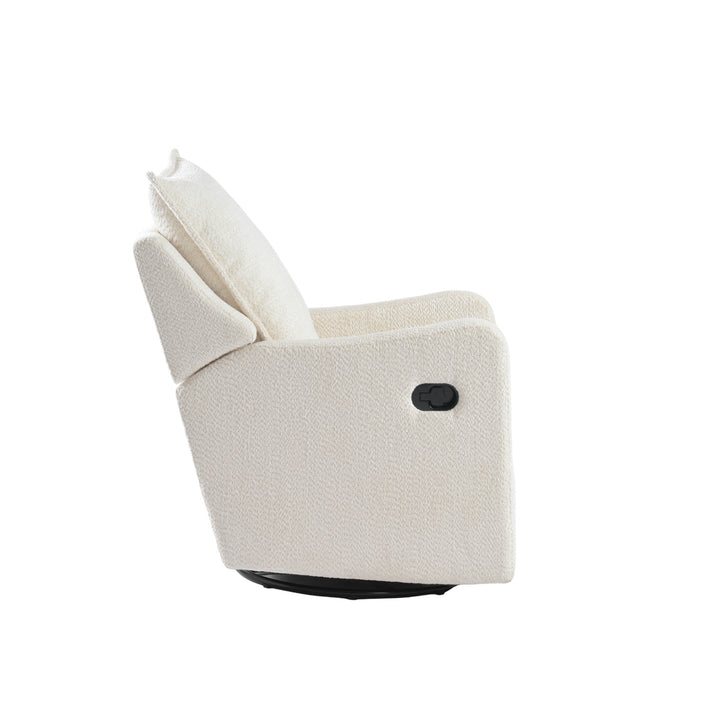 Snuggle Nursing Chair - Off White Bouclé