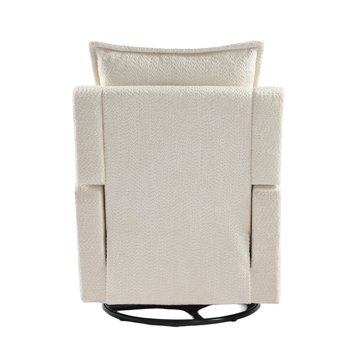 Snuggle Nursing Chair - Off White Bouclé