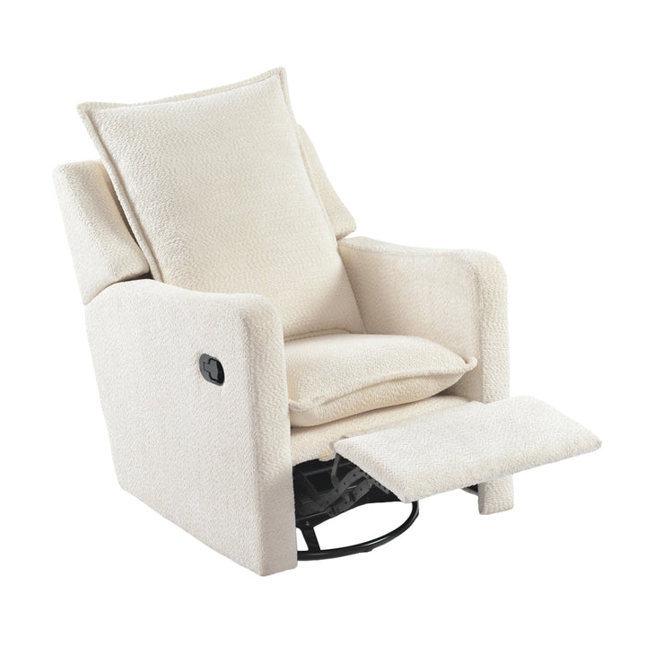 Snuggle Nursing Chair - Off White Bouclé
