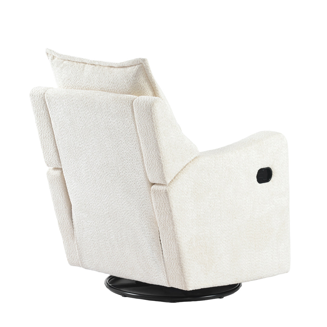 Snuggle Nursing Chair - Off White Bouclé