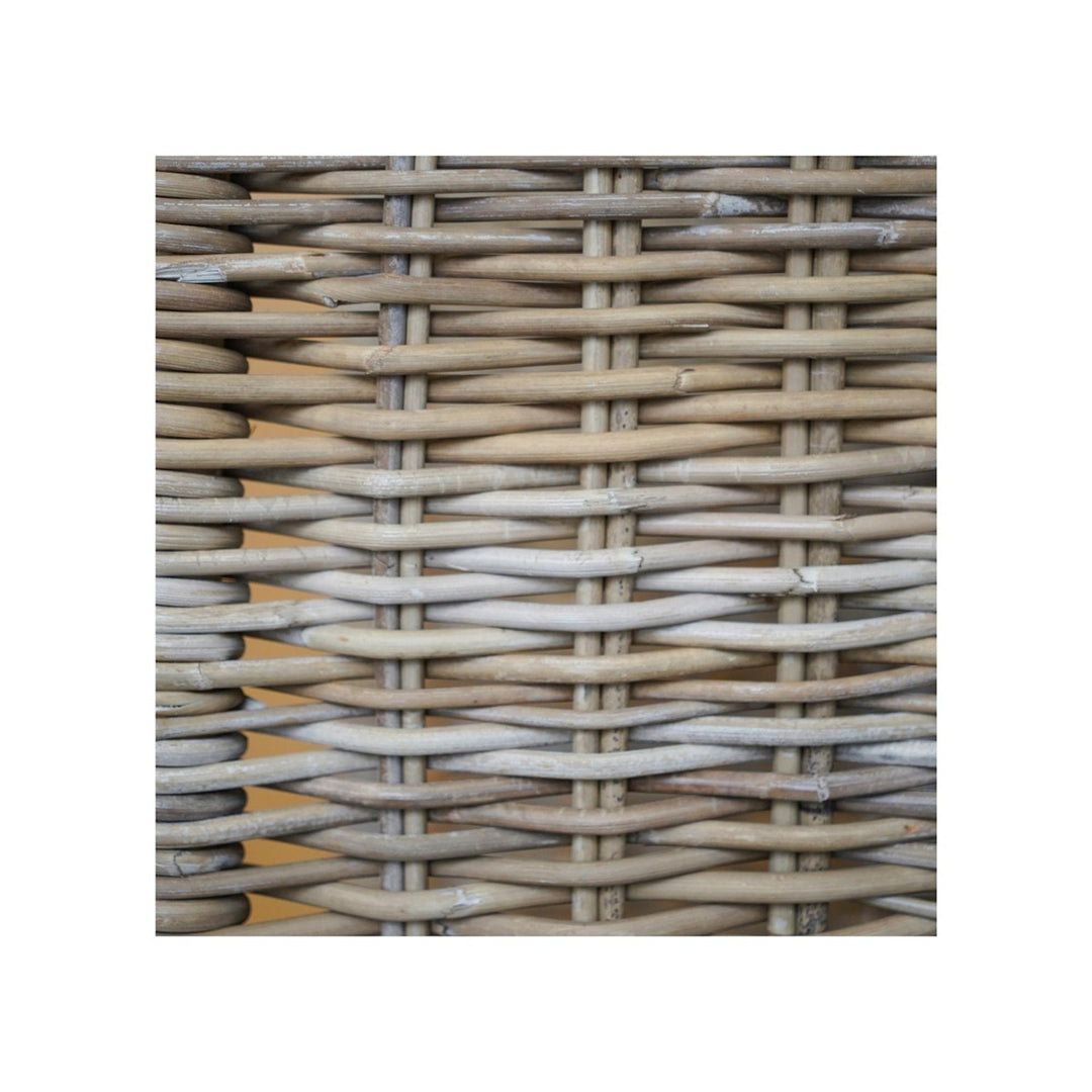 Log Cart - Natural Rattan Ivyline 6