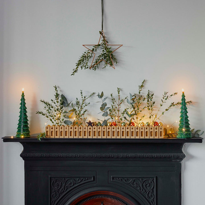 Nordic Wooden Advent Calender Ivyline 1
