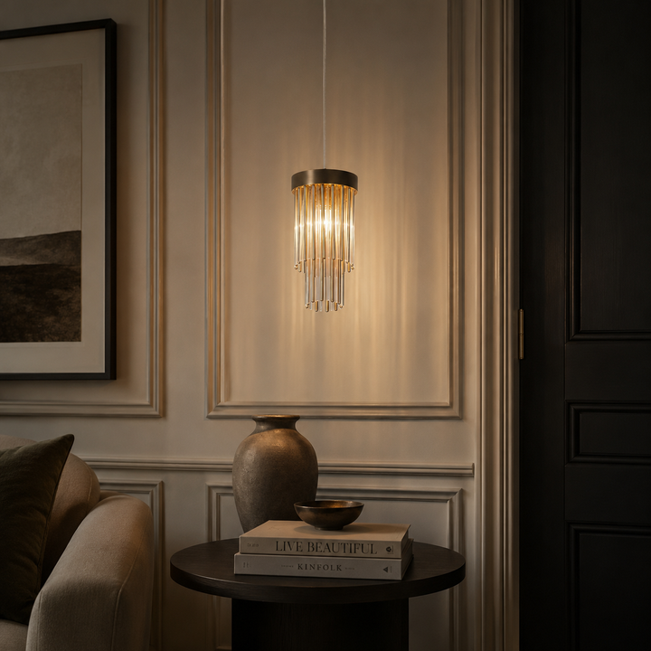 Nessa Pendant Light - Antique Brass