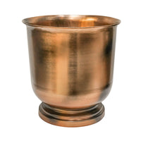 Ivyline Outdoor Hampton Copper Metal Urn