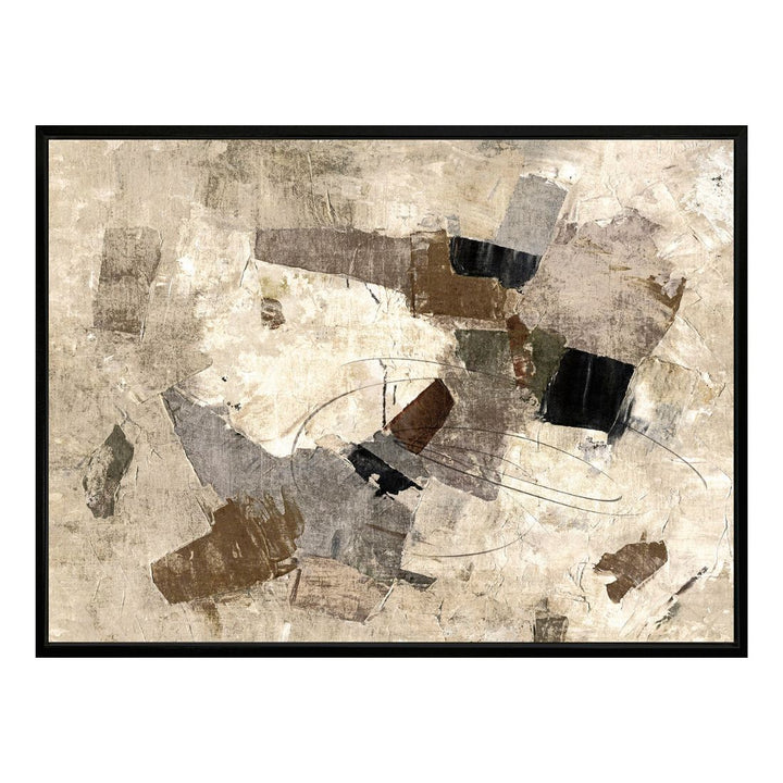 Organized Chaos II Framed Canvas