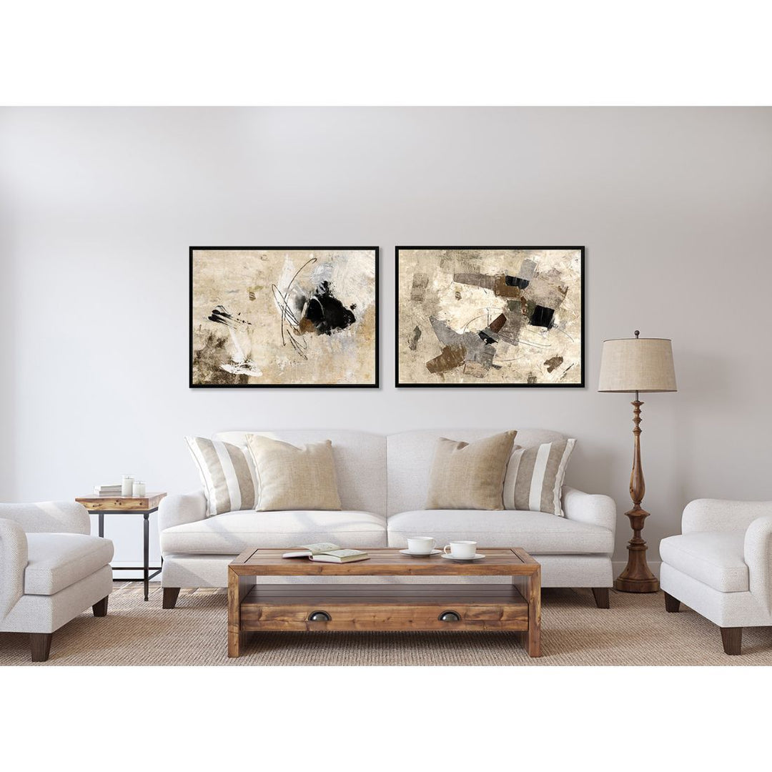 Organized Chaos II Framed Canvas