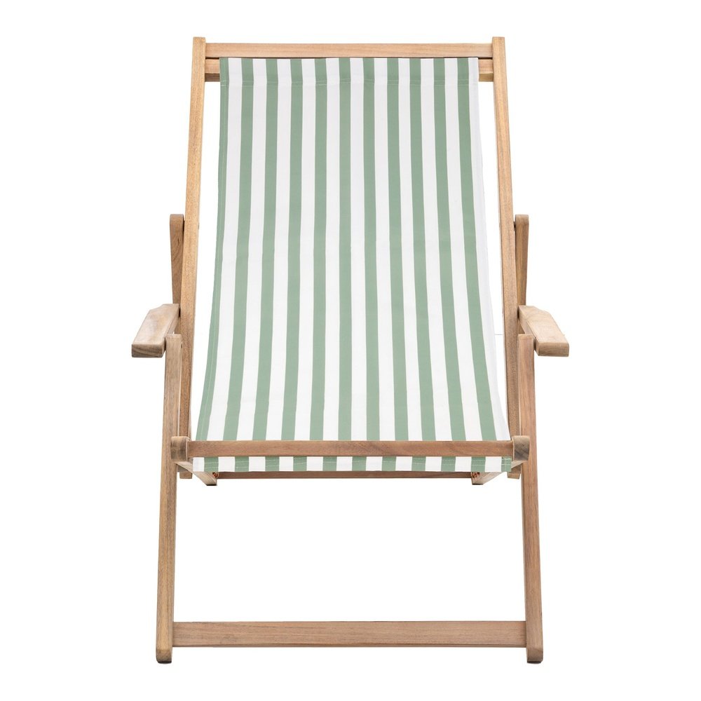 Outdoor Cino Deck Chair - Verde Stripe GalleryDS 1