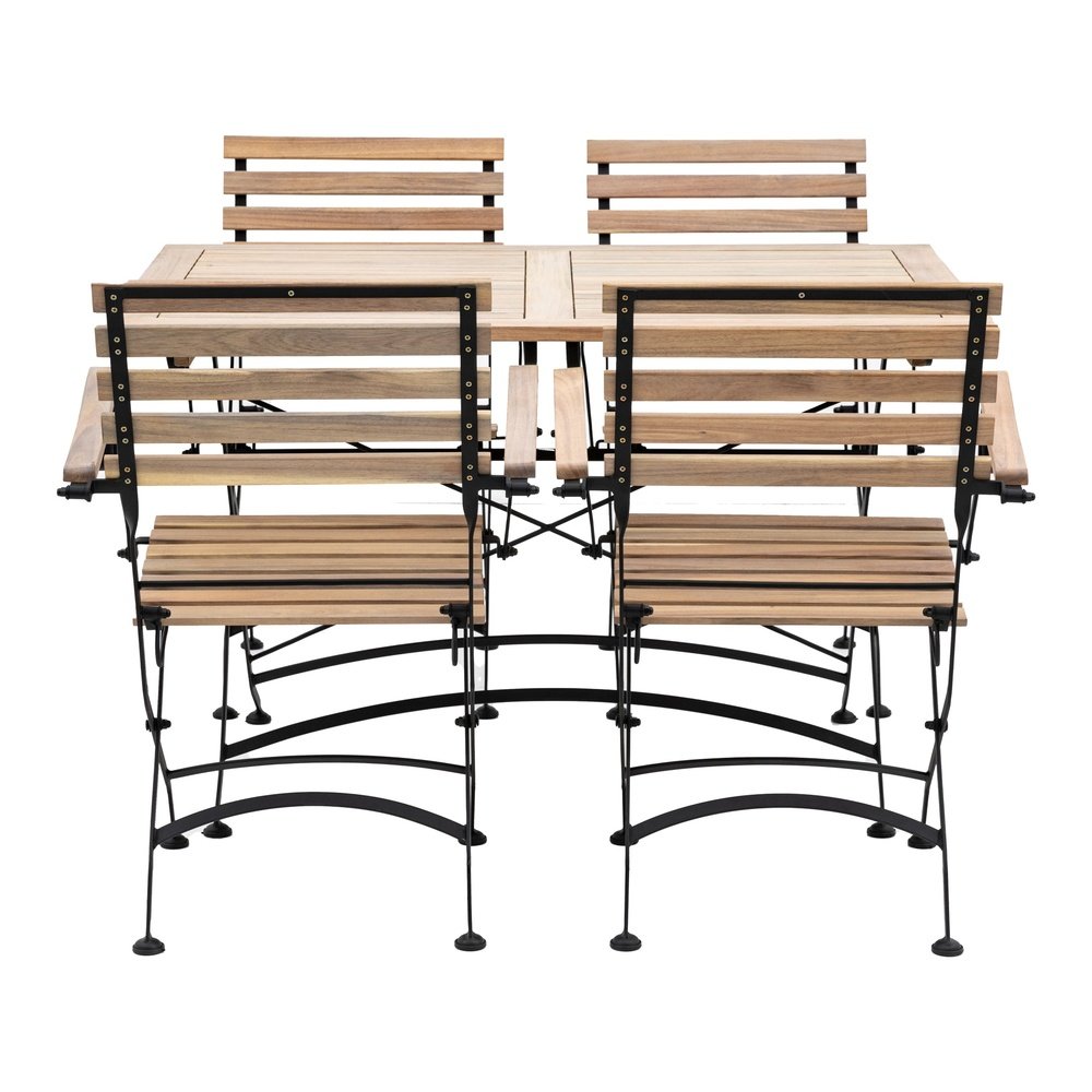 Gallery Interiors Outdoor Venetto Folding Dining Set