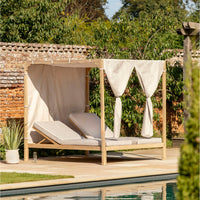 Gallery Interiors Outdoor Amie Double Daybed