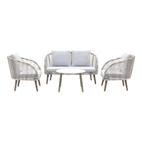 Gallery Interiors Outdoor Velina Lounge Set