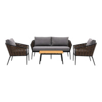 Gallery Interiors Outdoor Marzena Lounge Set