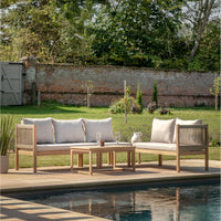 Gallery Interiors Outdoor Paris Corner Sofa Set