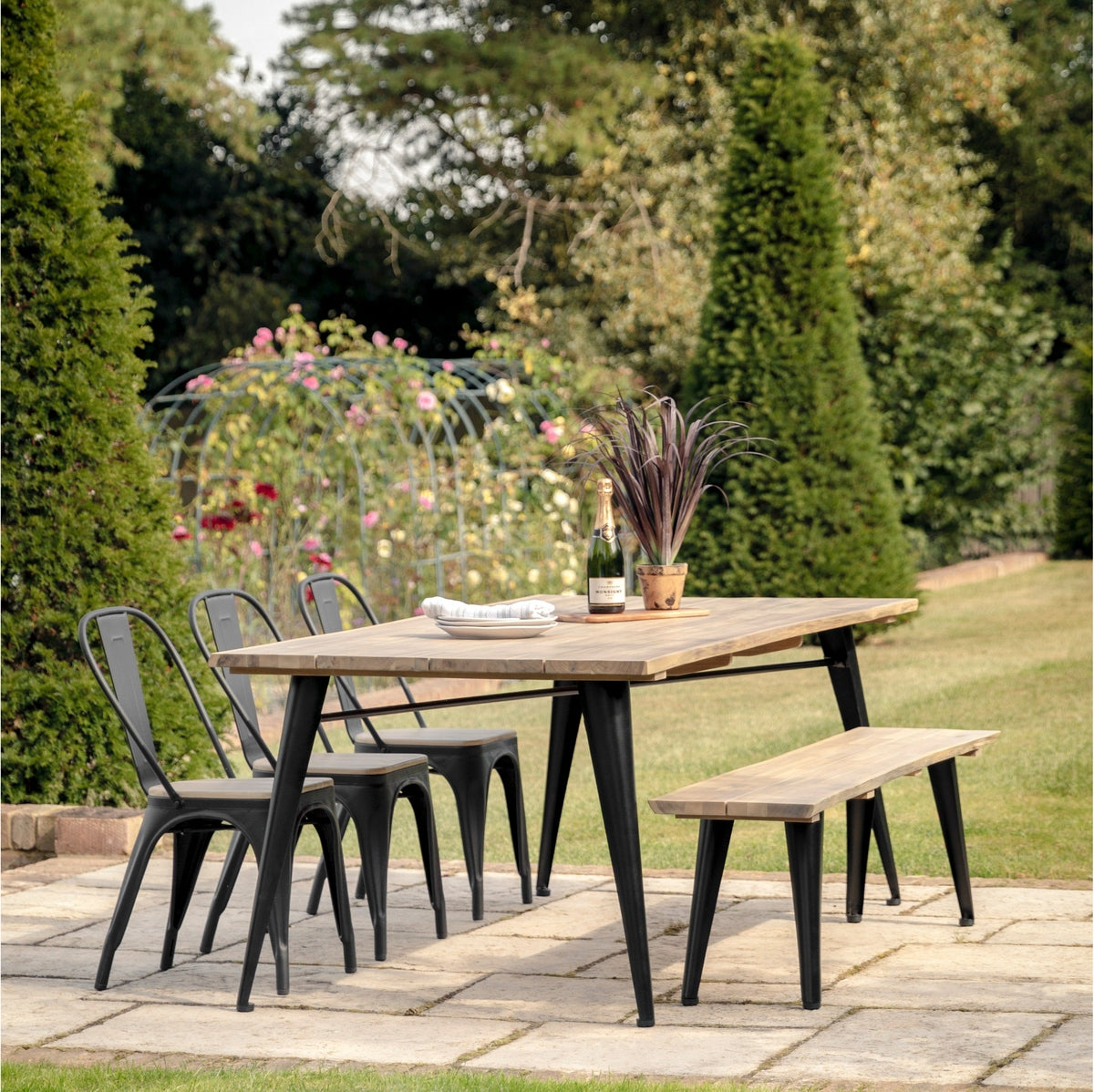 Gallery Interiors Outdoor Puerto Dining Table