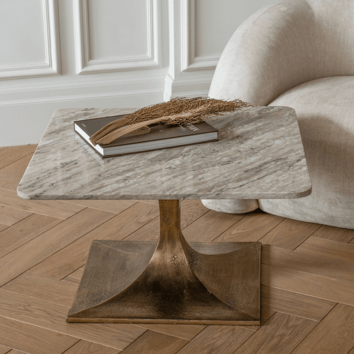 Morchino Square Coffee Table 70cm - Marble Libra 2