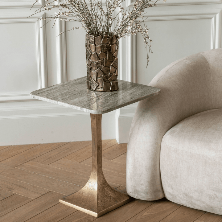 Morchino Side Table 44cm - Marble Libra 2