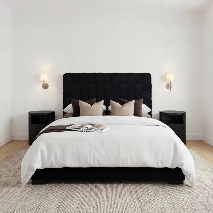 Parys Woven Velvet Bed