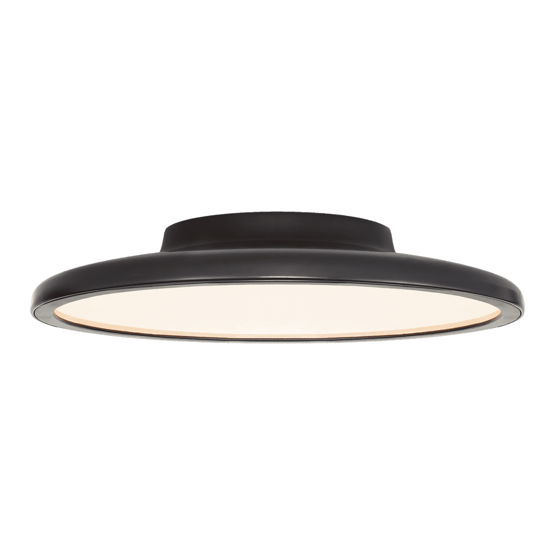 Dot 13" Flush Mount - Matte Black Visual Comfort 1
