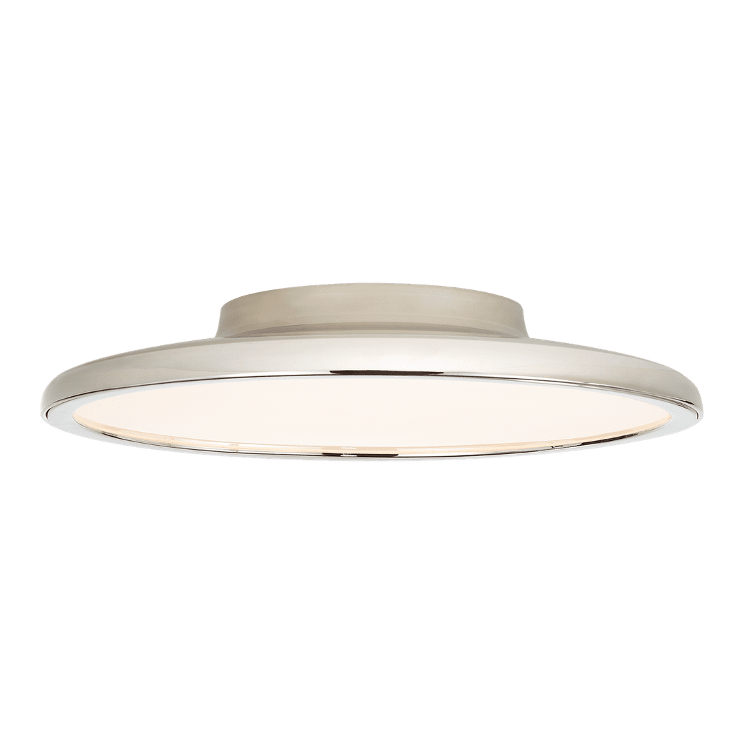 Dot 13" Flush Mount - Polished Nickel Visual Comfort 1