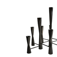 Ivyline Parker 11 Piece Black Candle Centerpiece