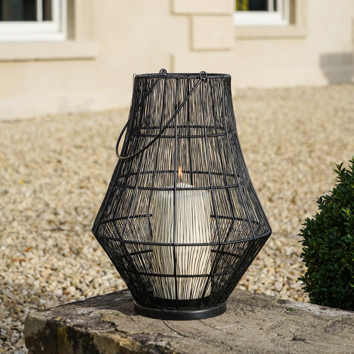 Ivyline Portofino Curve Wirework Lantern