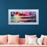 Scott Naismith Cadmium Contrast Framed Art - 50 x 100