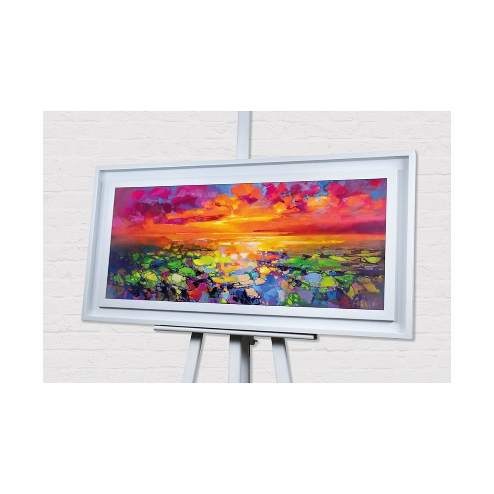 Scott Naismith Colour Frequency Iii Framed Art - 50 x 100