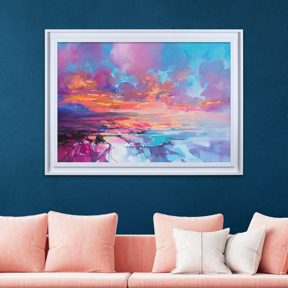 Scott Naismith Plasma Sky Framed Art - 70 x 100