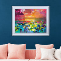 Scott Naismith Colour Frequency Ii Framed Art - 60 x 80