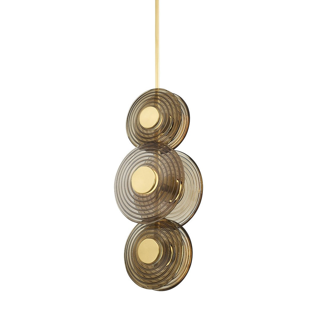 Griston 6 Light Pendant Light - Aged Brass Hudson Valley Lighting 2