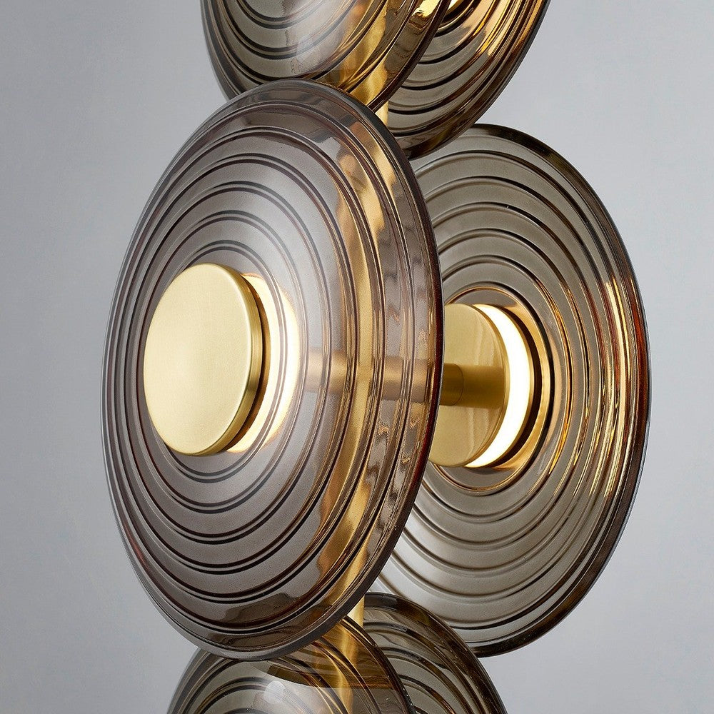 Griston 6 Light Pendant Light - Aged Brass Hudson Valley Lighting 5