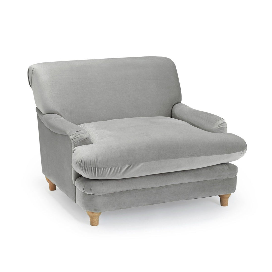 Pippa Chair - Grey Velvet LPD Home 1