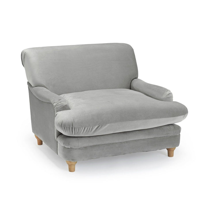 Pippa Chair - Grey Velvet LPD Home 1