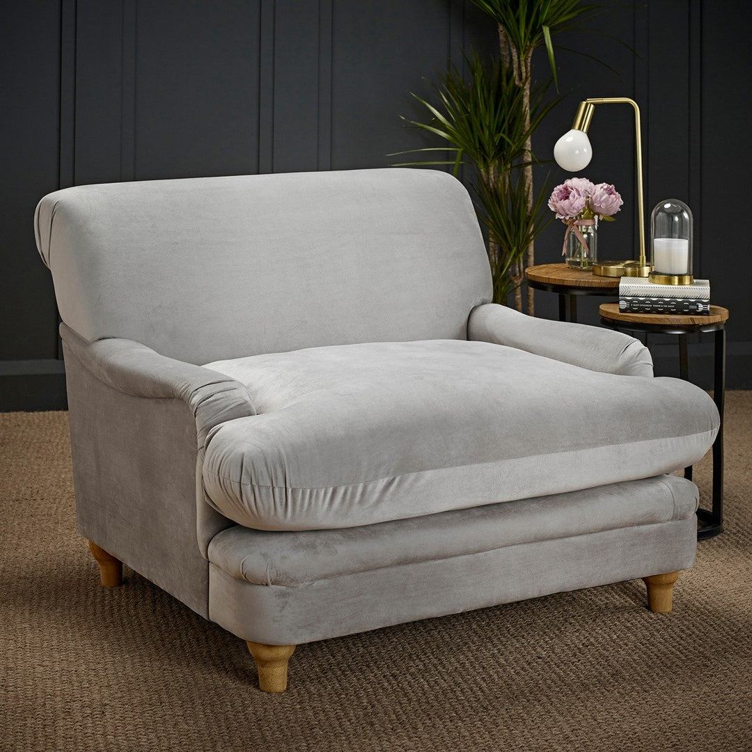 Pippa Chair - Grey Velvet LPD Home 2