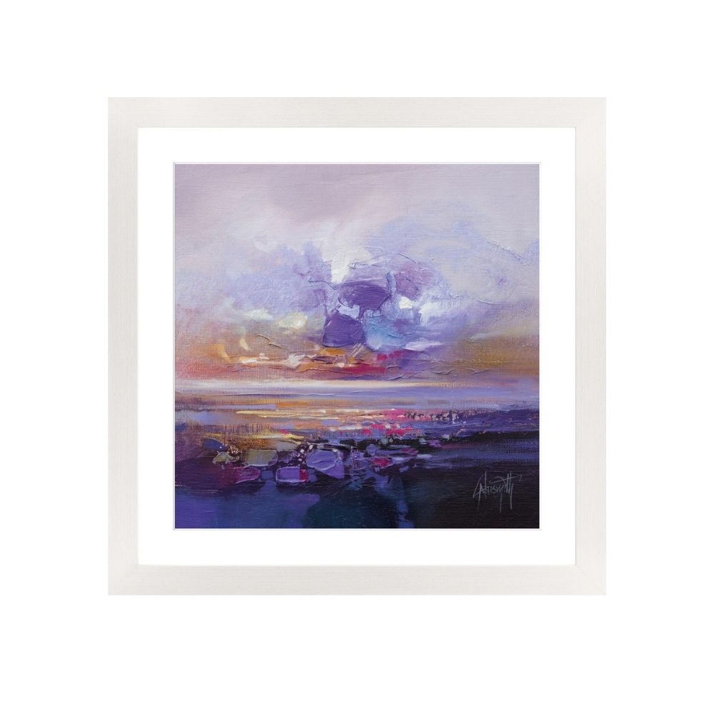 Scott Naismith Colour Collision Study Framed Art - 60 x 60