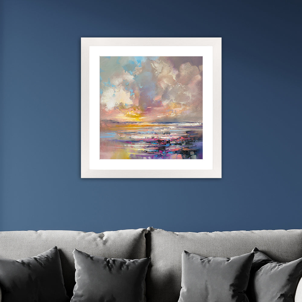 Scott Naismith Radiant Energy Framed Art - 60 x 60