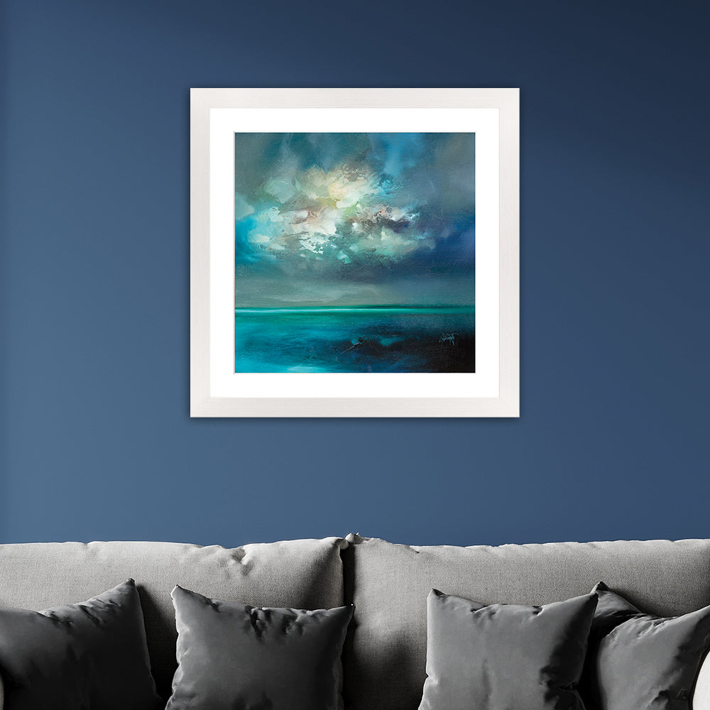 Scott Naismith Isle Of Skye Emerges Framed Art - 60 x 60