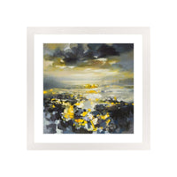 Scott Naismith Yellow Matter 1 Framed Art - 60 x 60