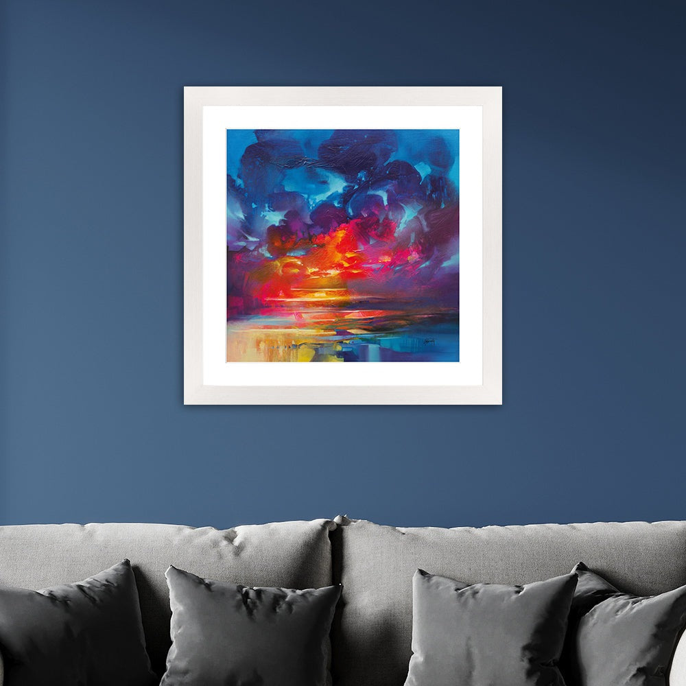 Scott Naismith Liquid Light 3 Framed Art - 60 x 60