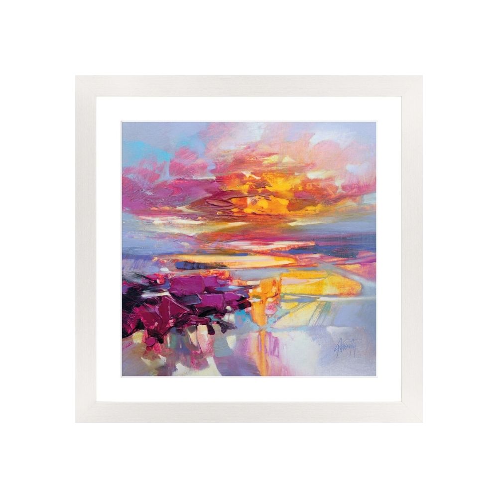 Scott Naismith Uist Causeways 2 Framed Art - 60 x 60