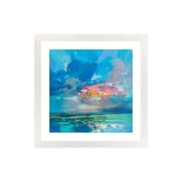 Scott Naismith Arran Blue Framed Art - 60 x 60