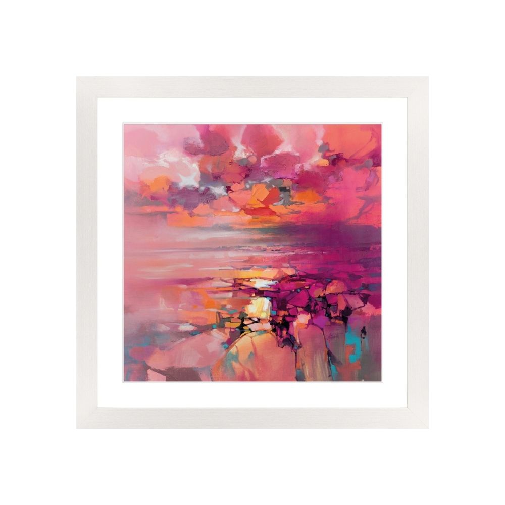 Scott Naismith Coral Framed Art - 60 x 60