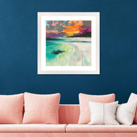 Scott Naismith Seilebost Framed Art - 60 x 60